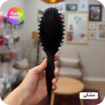 بونس کرل پشت شیار دار بیضی