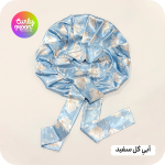 کلاه خواب ساتن بنددار