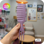 برس باونس کرل دوطرفه ریز و درشت پیک دار_Bounce curl
