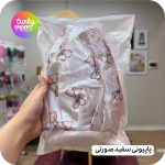 کلاه خواب ساتن بنددار