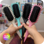 برس بونس کرل پشت شیاردار مستطیلی - Bounce Curl